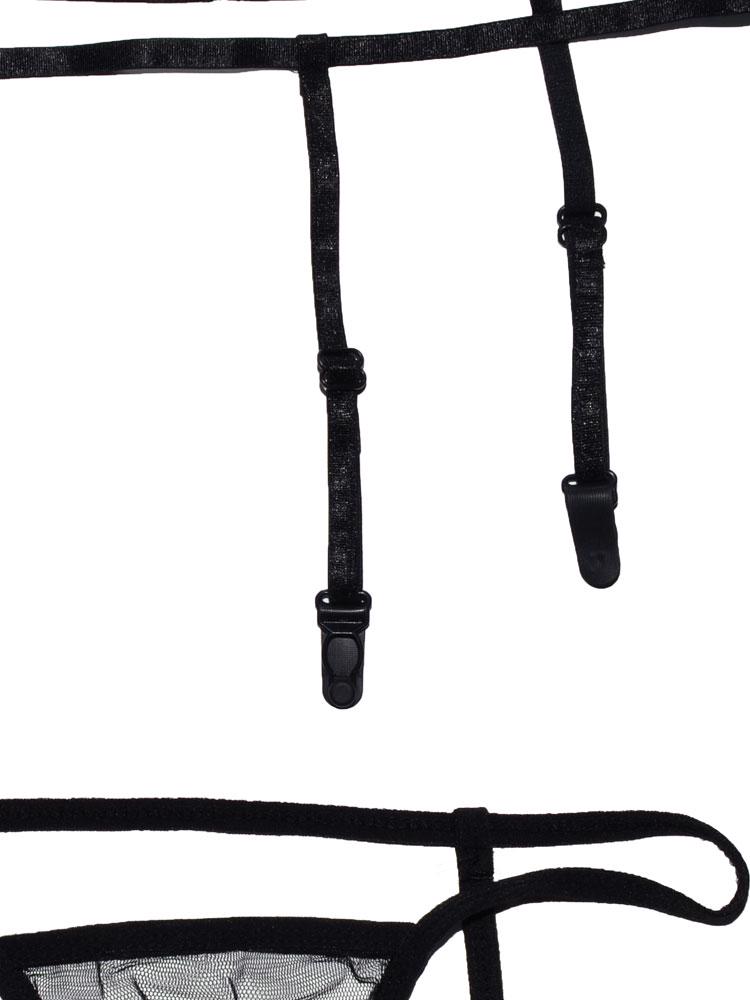 Пояс для чулок XL Черный (39953_48) - фото 4 Пояс для чулок XL Черный (39953_48) - фото 4