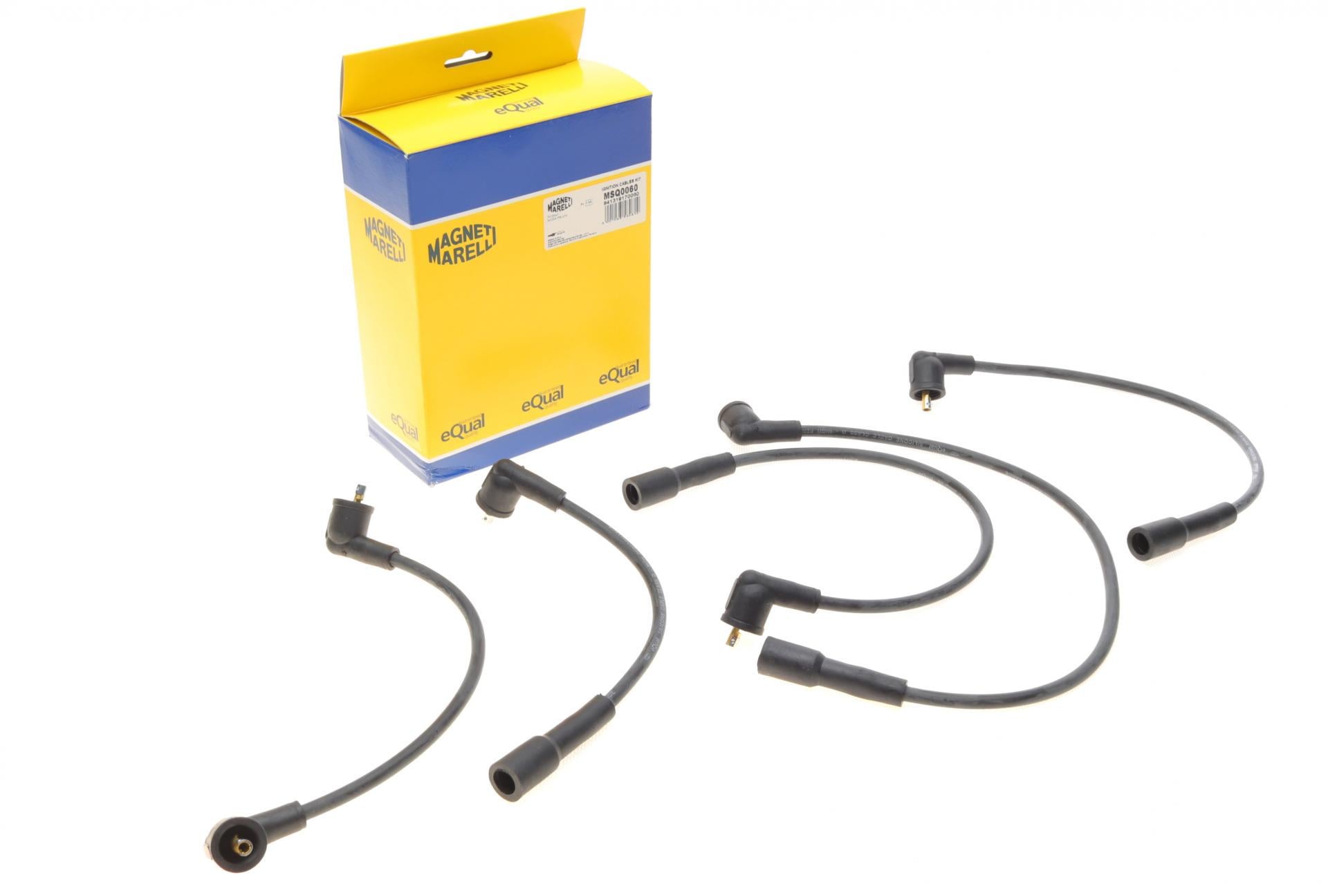 Провода зажигания Skoda Favorit 1.3 92-02 высоковольтные MSQ0060 (941319170060 MAGNETI MARELLI)