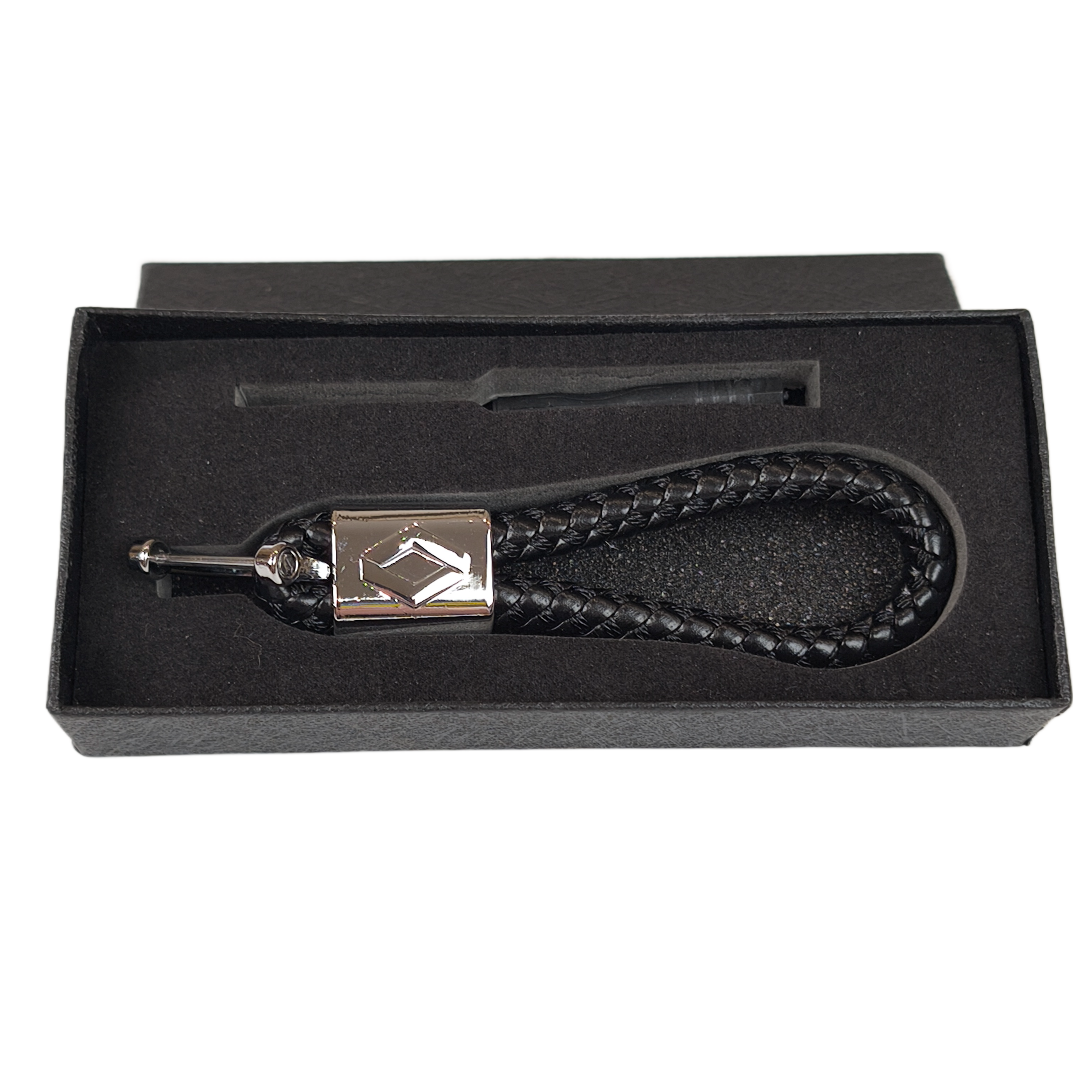 Автомобильный брелок для ключей Renault подвесной с лого на ключи в подарочной коробочке (R9196) Автомобильный брелок для ключей Renault подвесной с лого на ключи в подарочной коробочке (R9196)