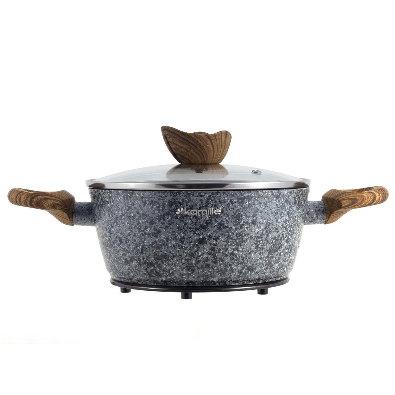 Набор посуды Kamille KM-4440 из литого алюминия 12 пр. (1883389675) - фото 3 Набор посуды Kamille KM-4440 из литого алюминия 12 пр. (1883389675) - фото 3