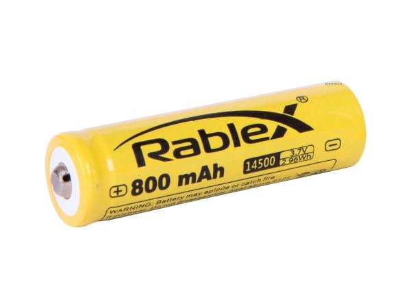 Аккумулятор литий-ионный Rablex 14500 800 mAh 3,7 V Желтый (2260257944) - фото 1