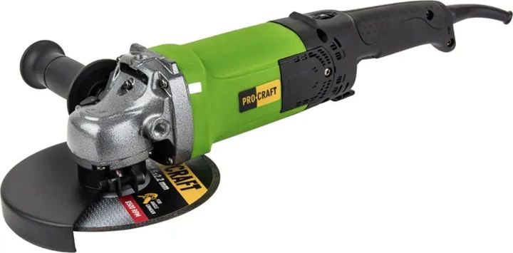 Болгарка угловая ProCraft PW-180/2200ES с регулятором скорости (002200)