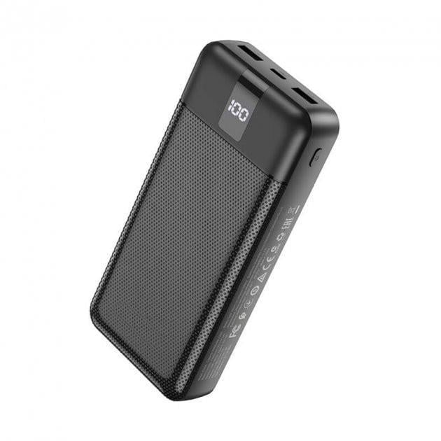 Павербанк XPRO BJ20A с кабелями и индикацией зарядки 20000 mAh Черный (32439-01)