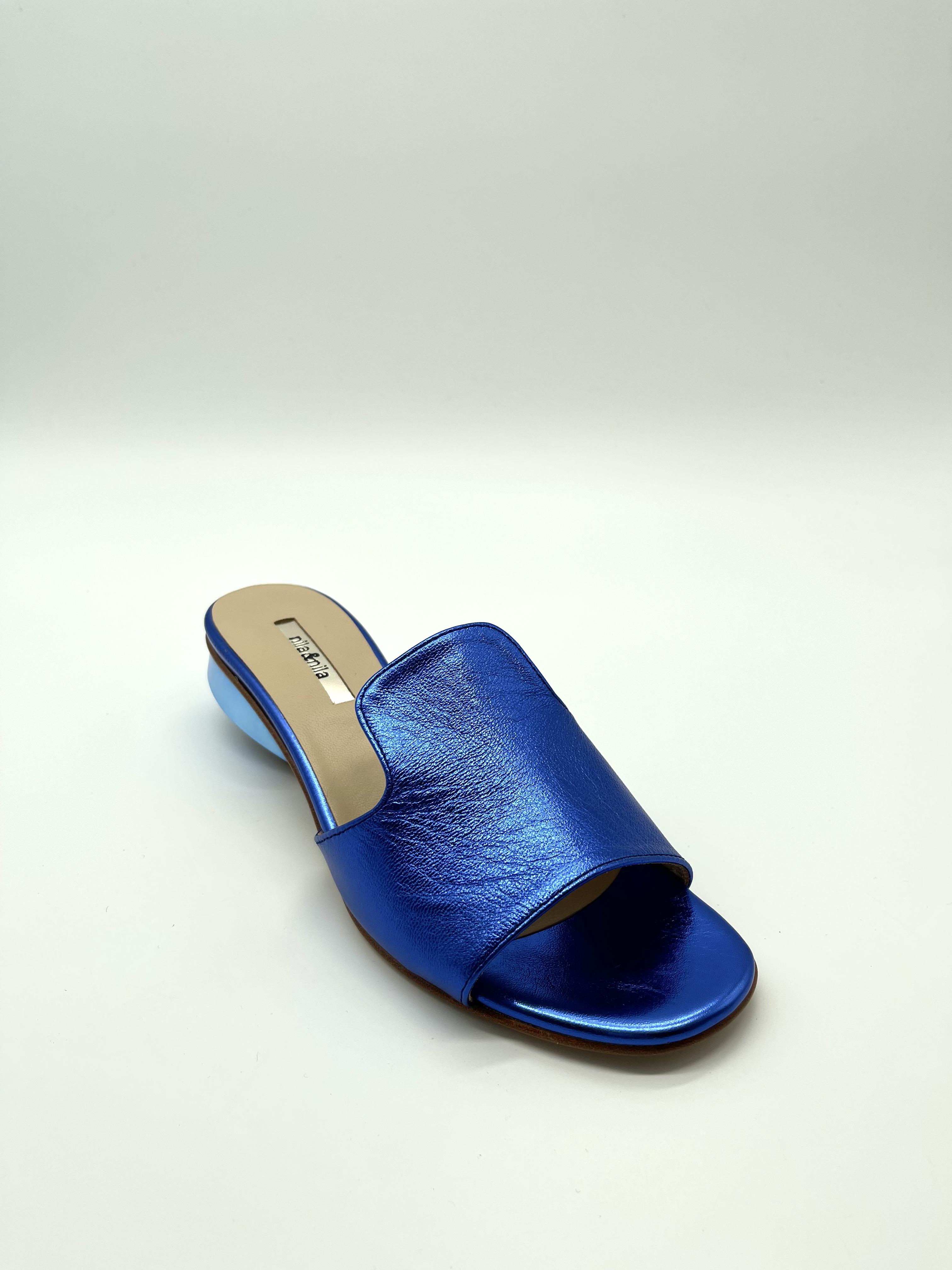 Шлепанцы женские NilaNila VA1347 р. 35 Синий