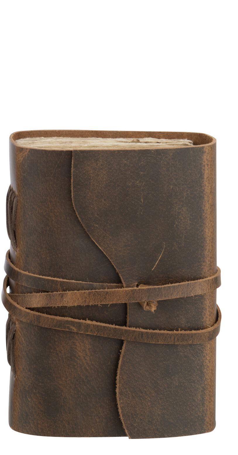 Блокнот для записей J-LINE с кожаной обложкой А6 Блокнот для записей J-LINE с кожаной обложкой А6