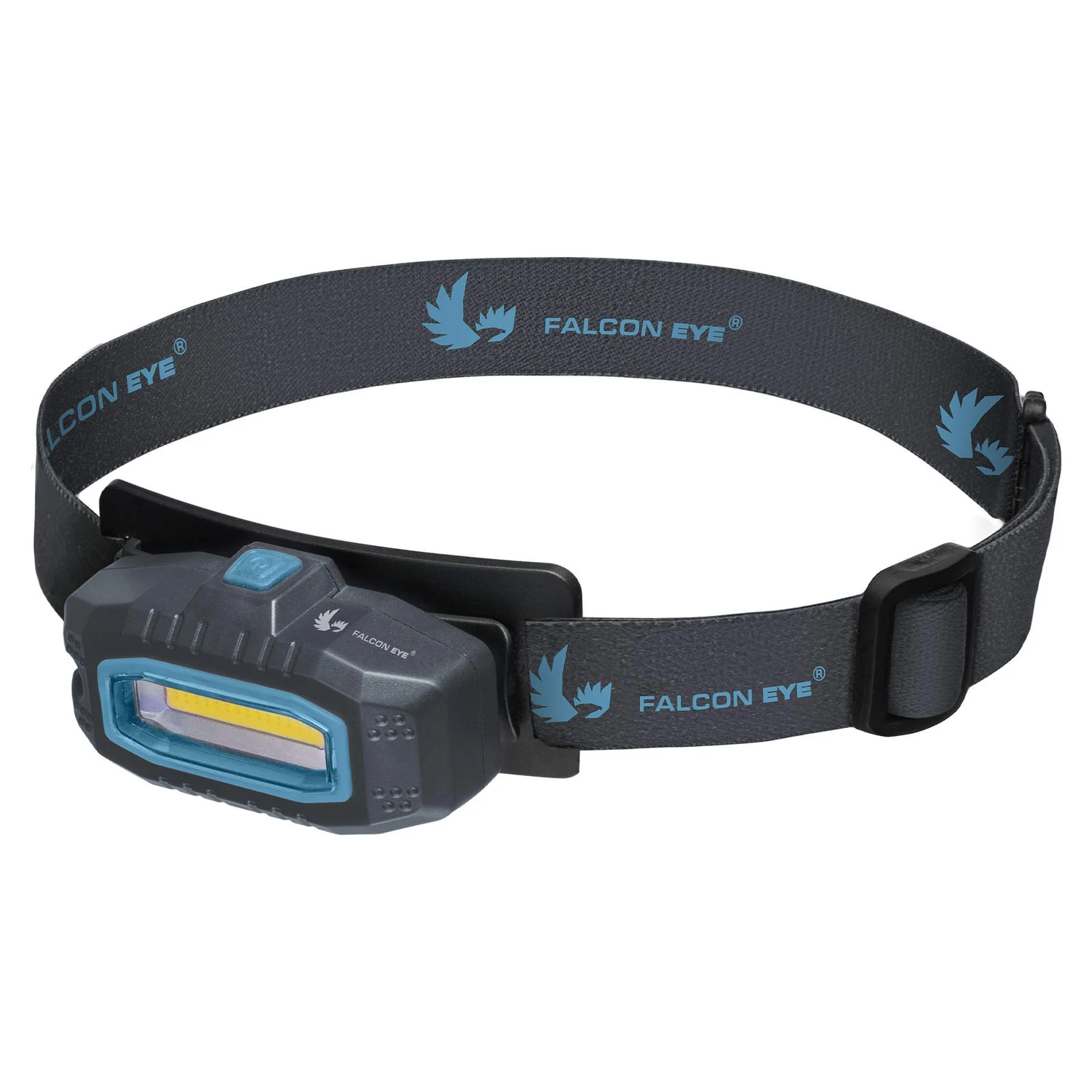 Фонарь налобный Falcon Eye COB LED 70 Лм 70х35х32 мм Серый (531376)