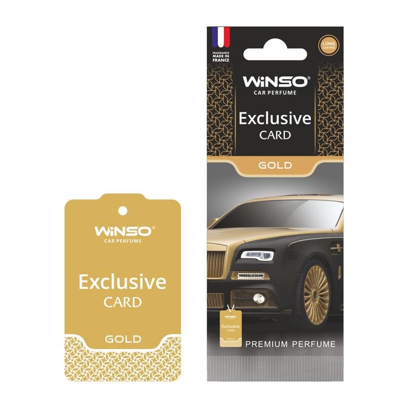 Ароматизатор WINSO Card Exclusive Gold (533130)