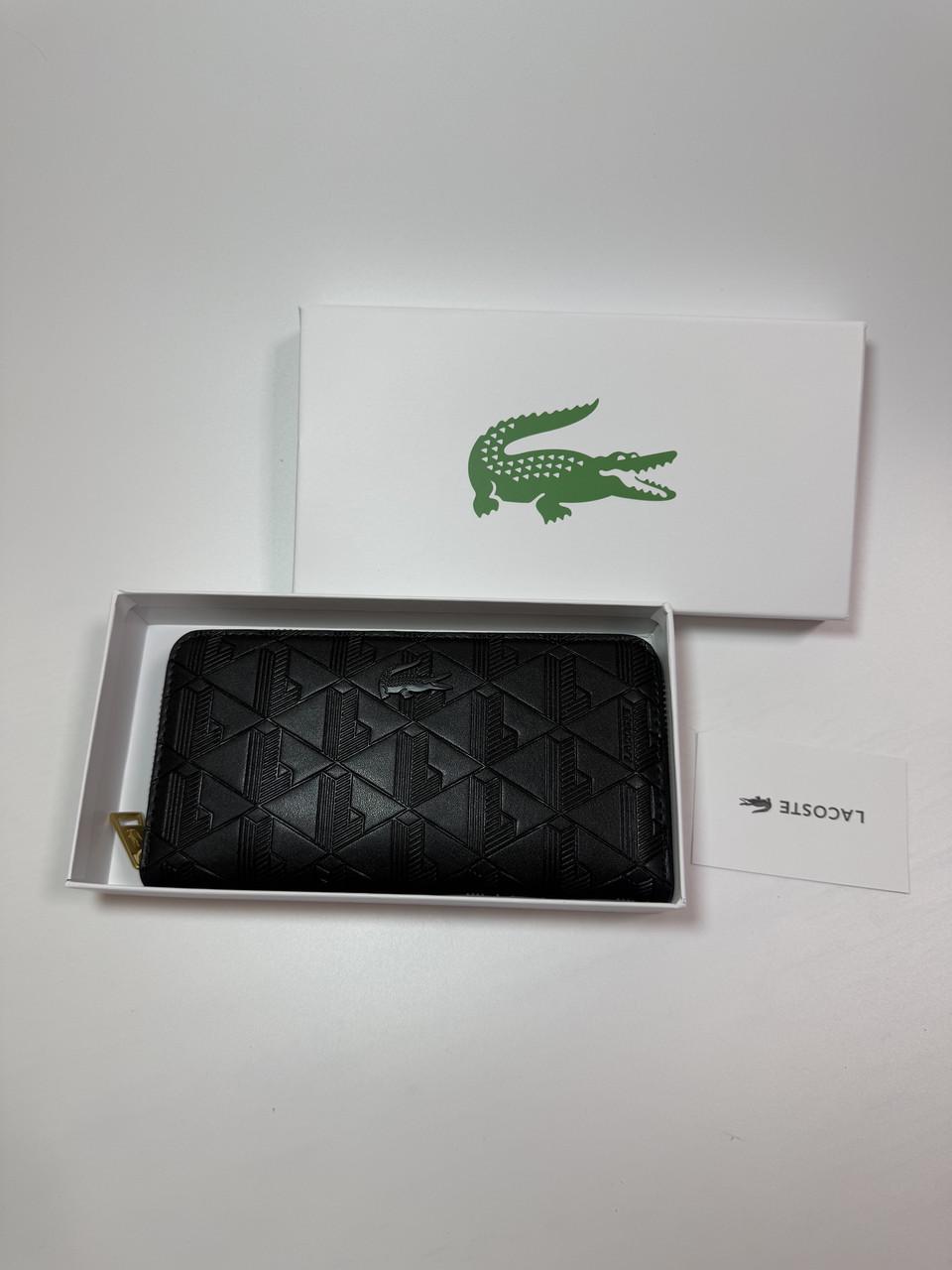 Гаманець Lacoste Чорний