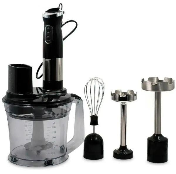 Блендер Papa John 2029 Food processor 750 Вт 1500 мл 2 5 in 1 (1379724)