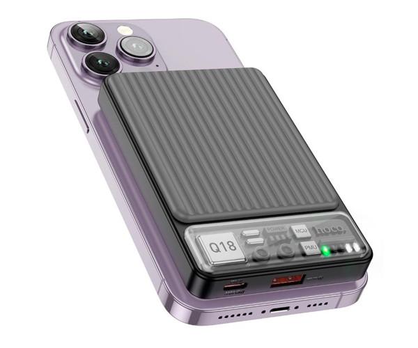 Внешний акумулятор Hoco Q18 Tourer 22,5W PD20W/QC3,0 10000mAh Black