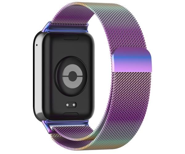 Ремешок металлический Milanese Magnetic для смарт-часов Xiaomi Redmi Watch 4 Градиент
