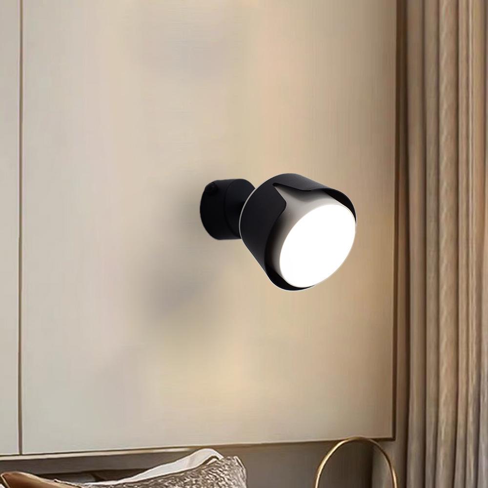 Світильник точковий ESLLSE TELA R DL GX53 100x135 мм Чорно-білий (10529) - фото 6