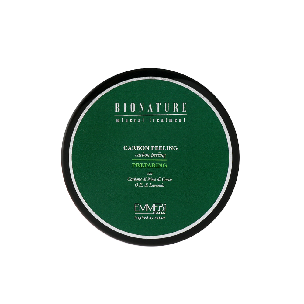 Пілінг для шкіри голови вуглецевий Emmebi Italia BioNatural Carbon Peeling 300 мл (16002)
