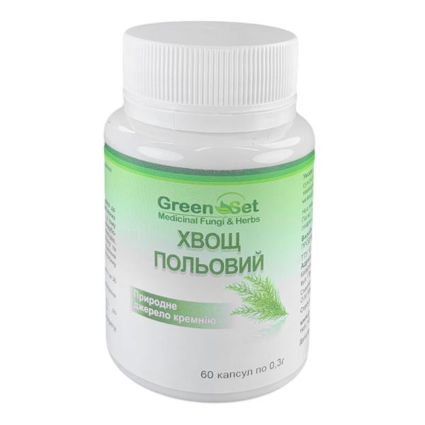 Хвощ полевой Green Set Хвощ Природный источник кремния 60 капс. (000023988)