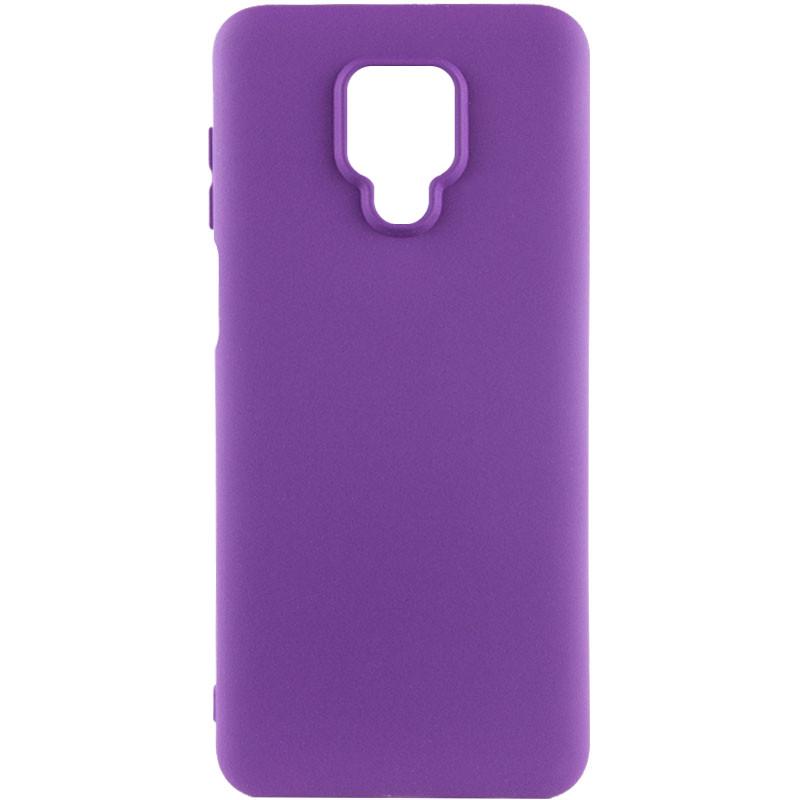 Противоударный чехол Silicone Cover Lakshmi (AA) для Xiaomi Redmi Note 9s / Note 9 Pro / Note 9 Pro Max Фиолетовый / Purple