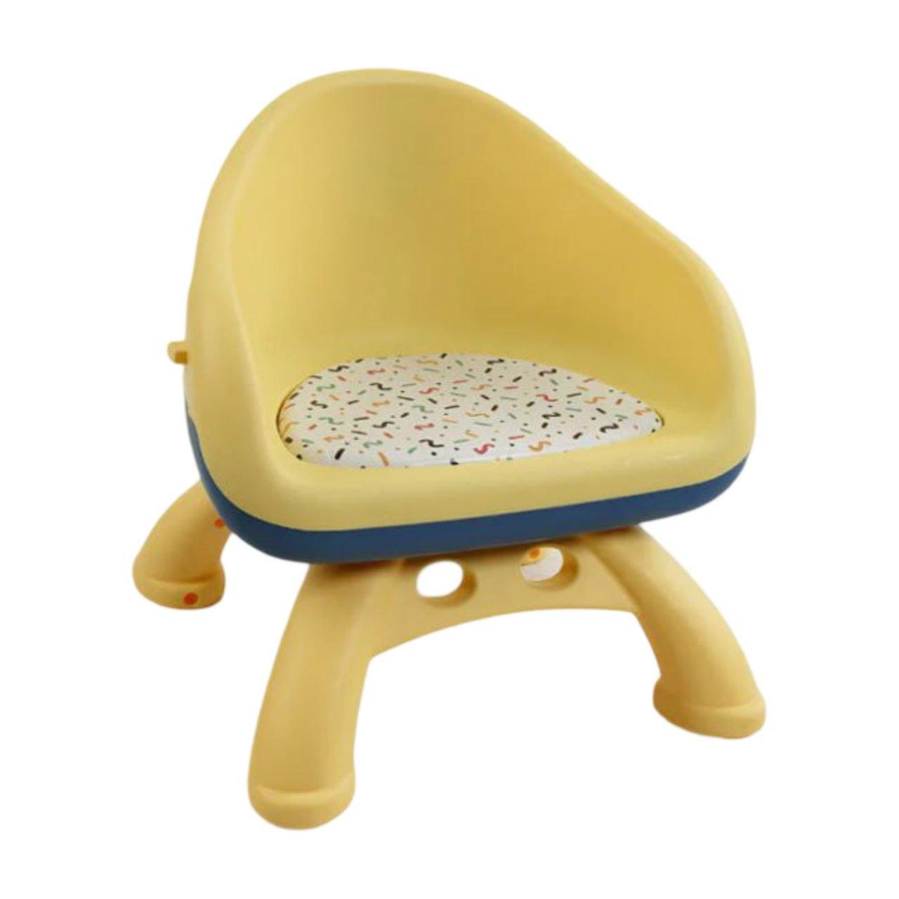 Стільчик для годування Bimbo BM-62300 зі штучної шкіри Жовтий - фото 2 Стільчик для годування Bimbo BM-62300 зі штучної шкіри Жовтий - фото 2