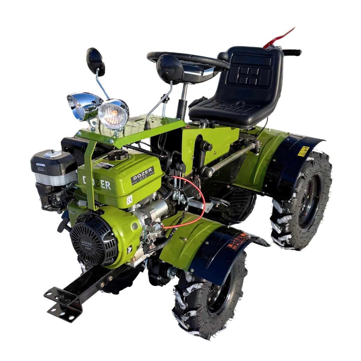Мінітрактор DOZER G15 Зелений (34182208)