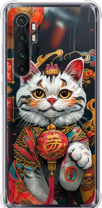 Чехол на Xiaomi Mi Note 10 Lite China Cat v2 (6135sp-1937-42517)