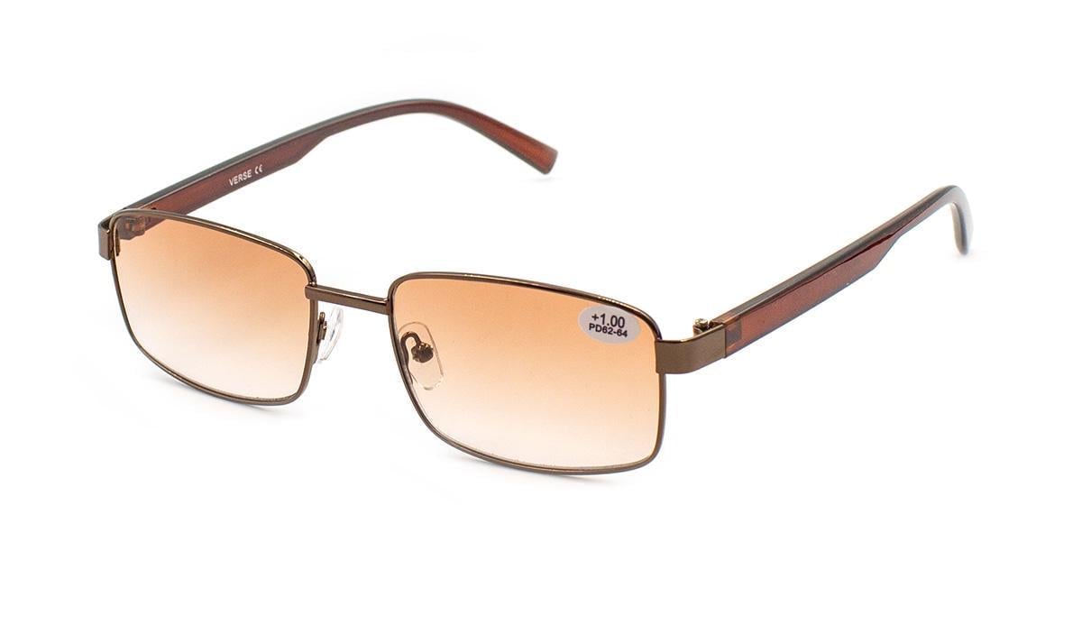 Окуляри для зору в металевій оправі Verse 24027-C2 градієнтні +2,25 (28153133)