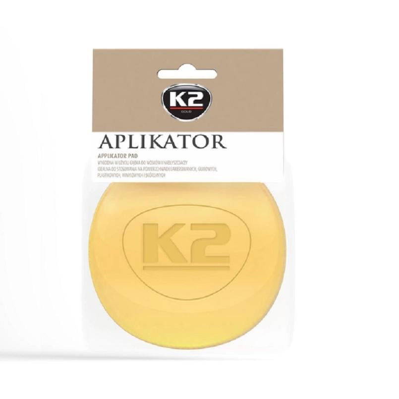 Губка-аплікатор для восків та поліролів K2 GOLD APLIKATOR (L710)