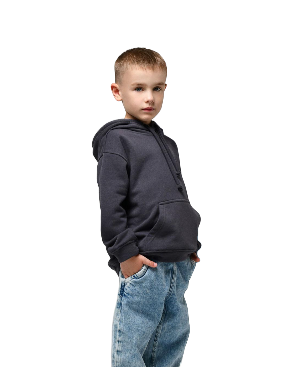 Худі Carica Kids HD-12017-29 110 см Графітовий (2000002495642)