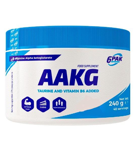 Аргінін для спорту 6PAK Nutrition AAKG 240 г 48 порцій Forest Fruit