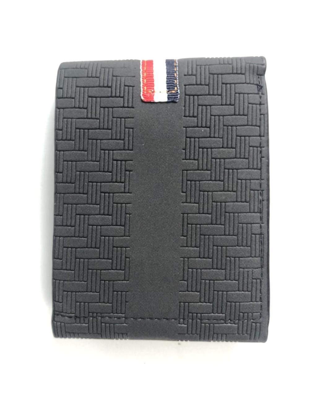 Кошелек мужской I-Run из кожи Черный (KK709) - фото 2 Кошелек мужской I-Run из кожи Черный (KK709) - фото 2