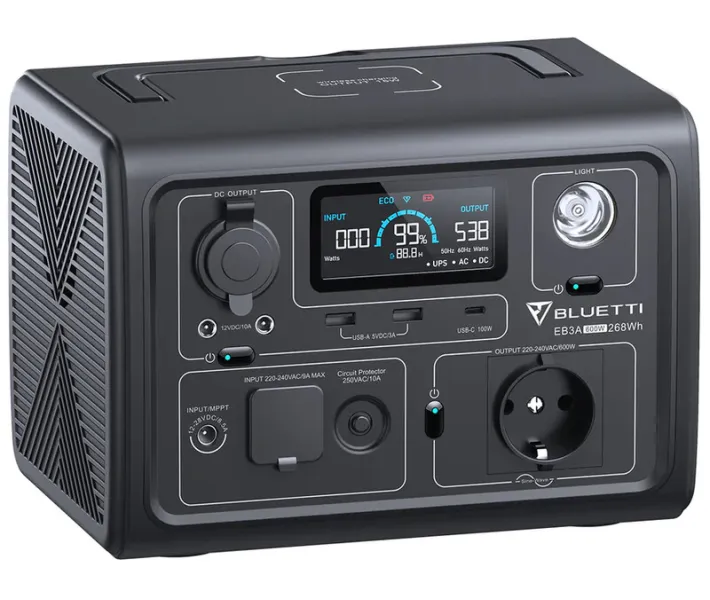 Зарядна станція BLUETTI EB3A 600W (00806022)