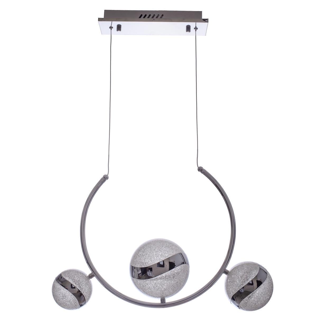 Люстра молекула Brille подвесная LED 25W WW CH BL-567S/3 23-604