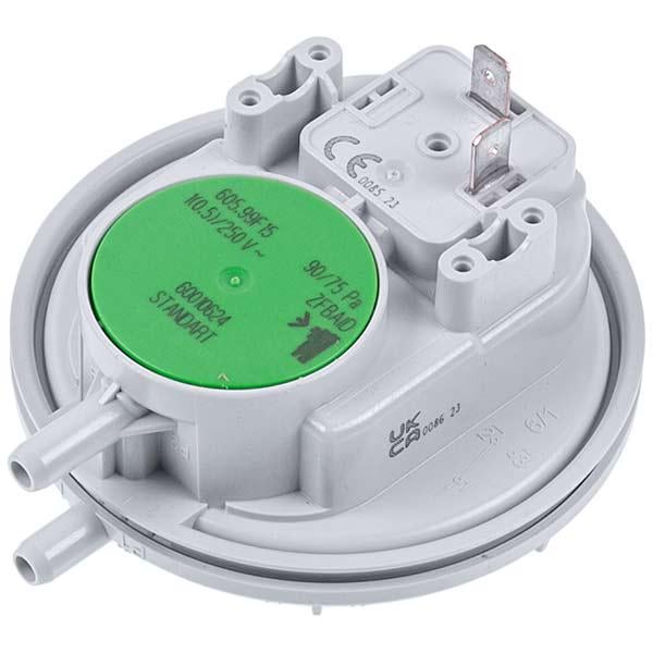 Реле давления воздуха прессостат Huba Control 90/75 Па для газового котла Baxi/Westen 5137530 (00000050613)