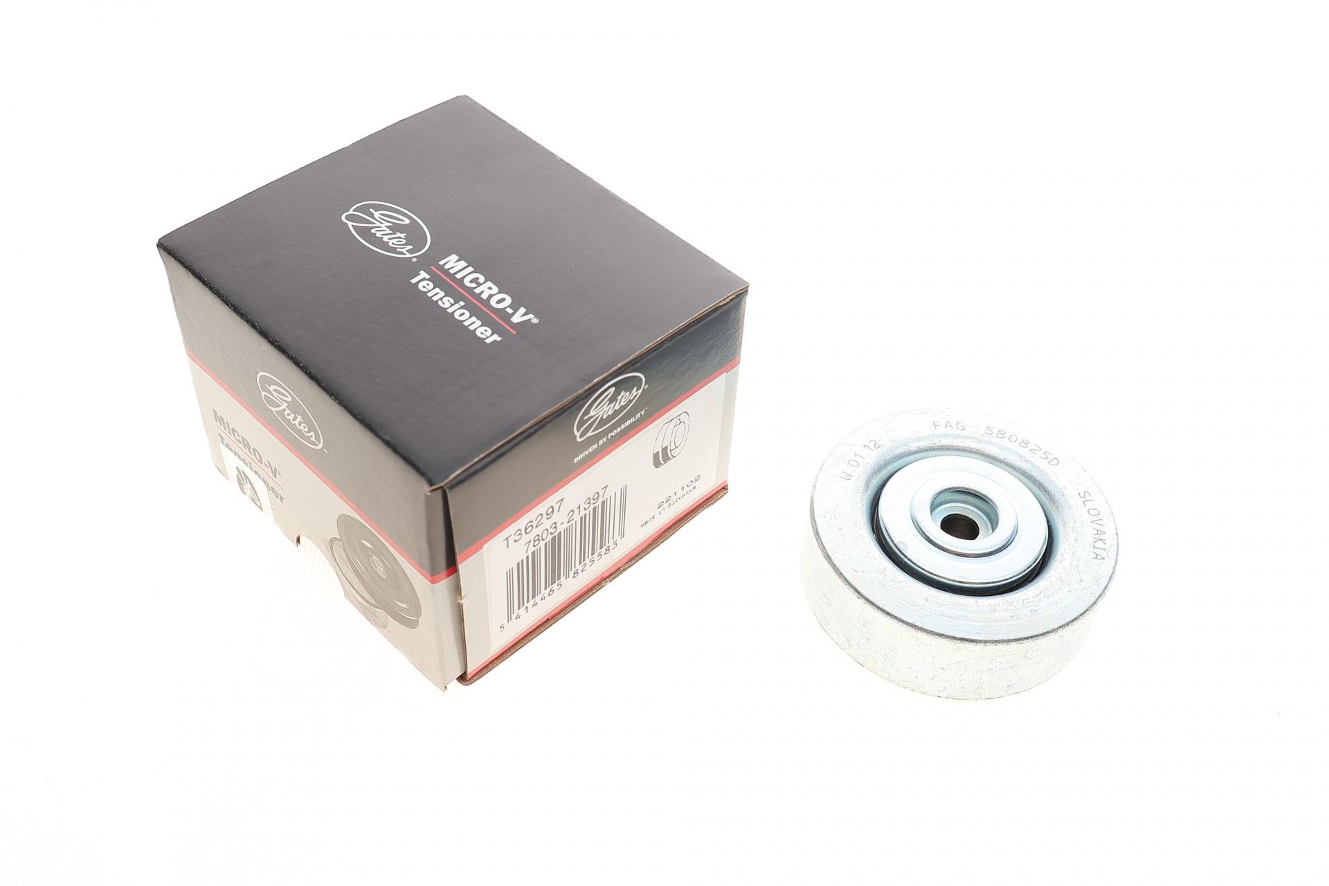 Ролик генератора GATES BMW 7 E38 730d 98-01 паразитный (T36297 GATES)