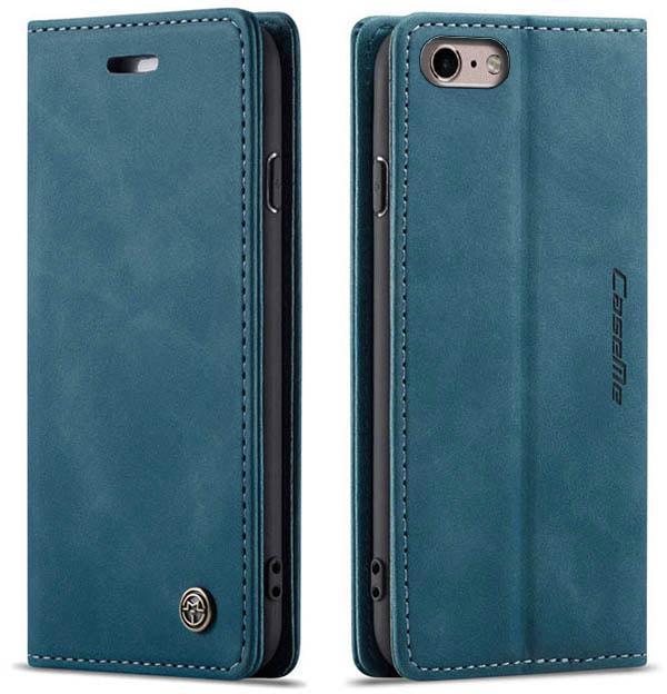 Чехол книжка с магнитом iPhone SE 2022 CaseMe Sea Green (30589-56)