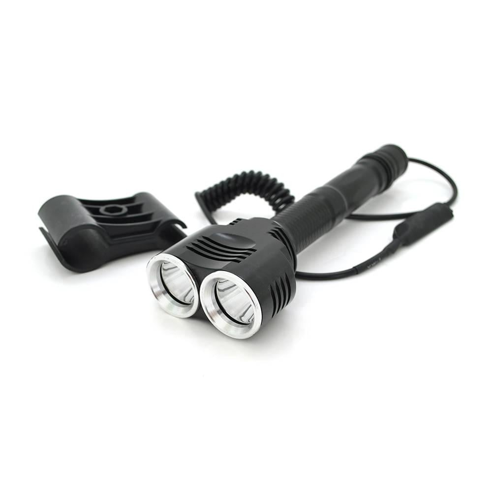 Ліхтар підствольний Bailong BL-Q2822 2LED Cree XML-T6 6W кабель з кнопкою 2х18650/8800mah IP56 СЗУ/АЗУ 206х65х32х26 мм Black (37799) Ліхтар підствольний Bailong BL-Q2822 2LED Cree XML-T6 6W кабель з кнопкою 2х18650/8800mah IP56 СЗУ/АЗУ 206х65х32х26 мм Black (37799)