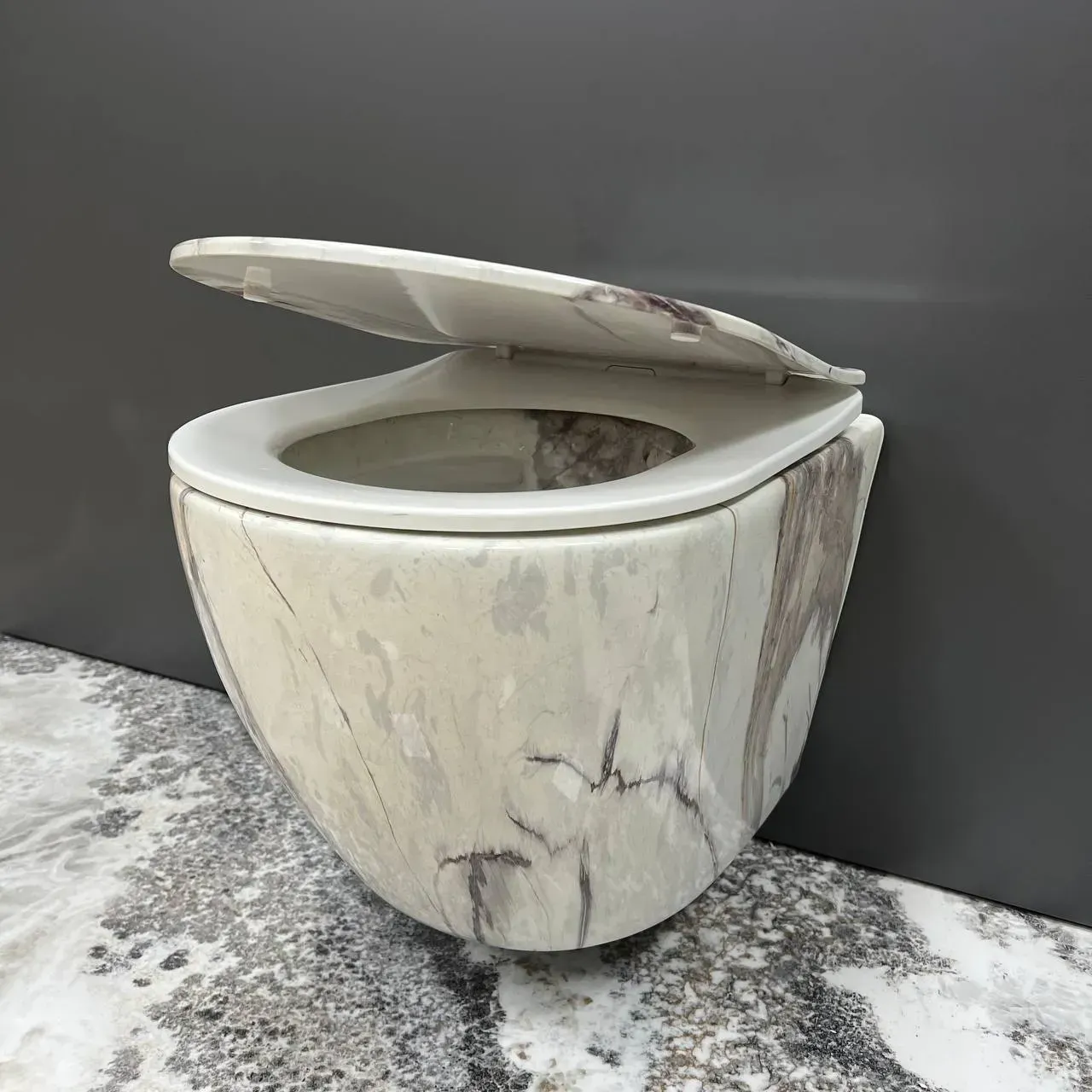 Унітаз підвісний VBI Vulcano безободковий 480x360 мм Бежевий (RM-VBI-020404) - фото 3