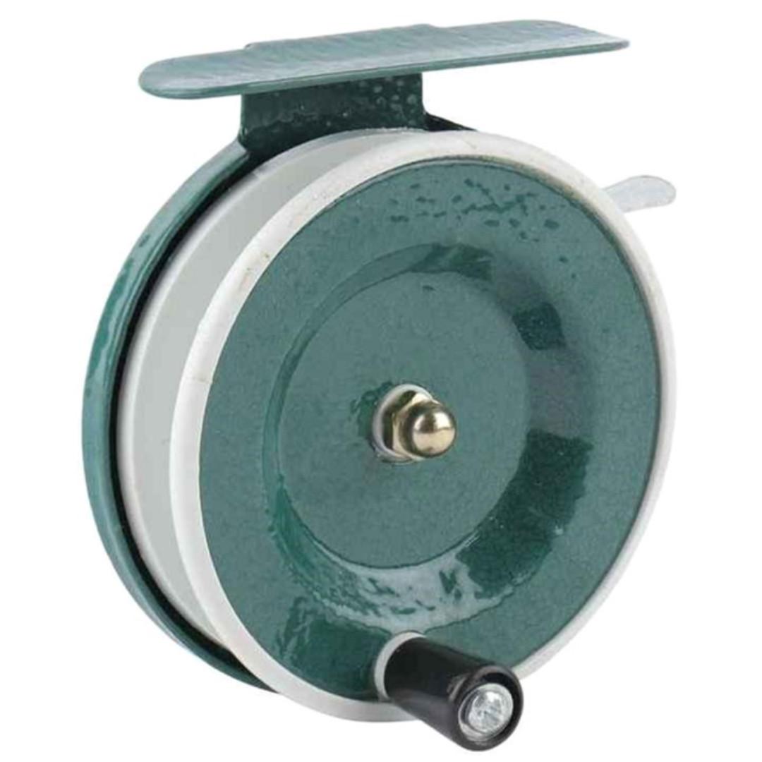 Риболовна котушка інерційна Gladiator 801 Білий/Зелений (30167533)