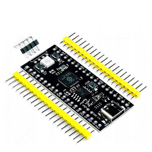 Микроконтроллер Raspberry Pi Pico RP2040 V1,3 Type-C 16 Мб (4694)