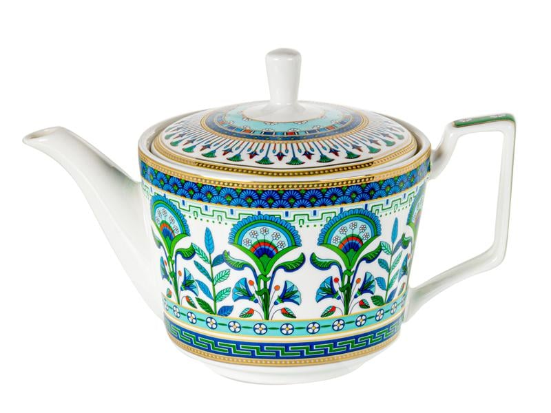 Чайний сервіз Lefard Velazza 922-107 на 6 персон з чайником Синій - фото 2 Чайний сервіз Lefard Velazza 922-107 на 6 персон з чайником Синій - фото 2