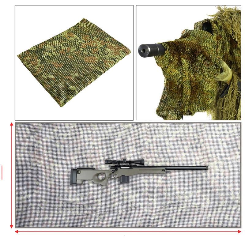 Шарф військовий ATFG 190x90 см камуфляжна сітка (MK001034) - фото 3 Шарф військовий ATFG 190x90 см камуфляжна сітка (MK001034) - фото 3