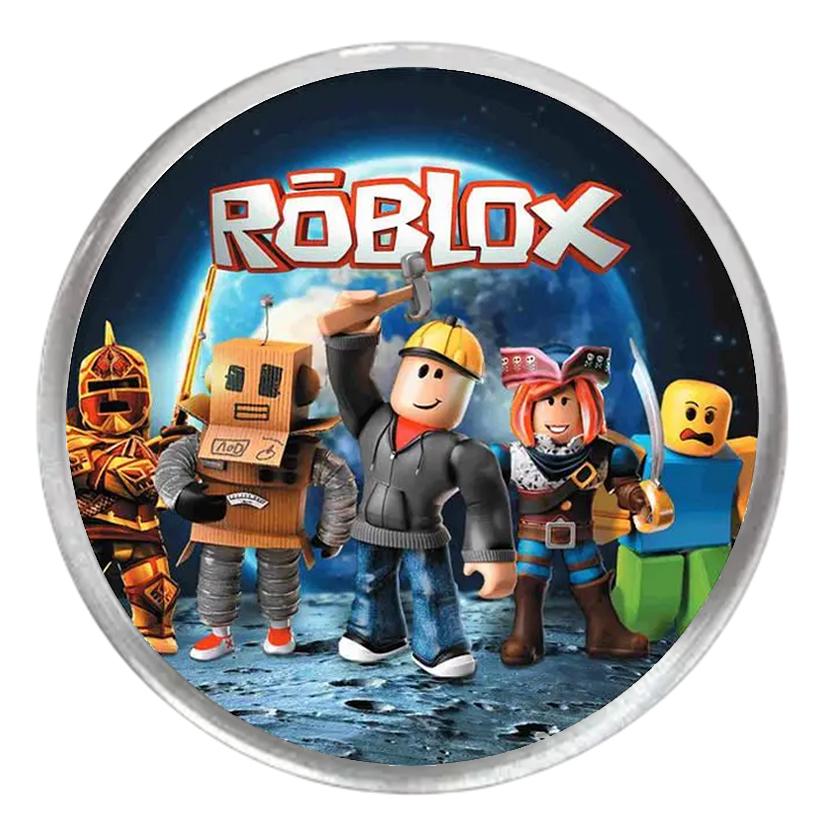 Значок с печатью акриловый ROBLOX №2 (27994)