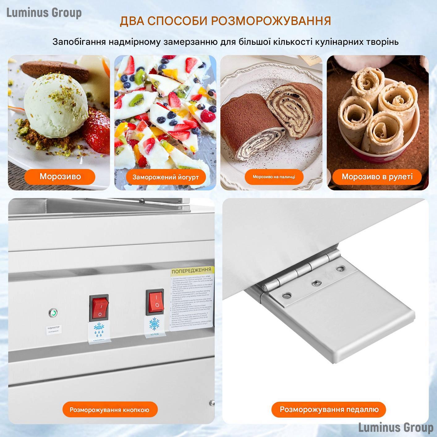 Машина для приготування морозива Vevor 965W (5517771) - фото 2 Машина для приготування морозива Vevor 965W (5517771) - фото 2