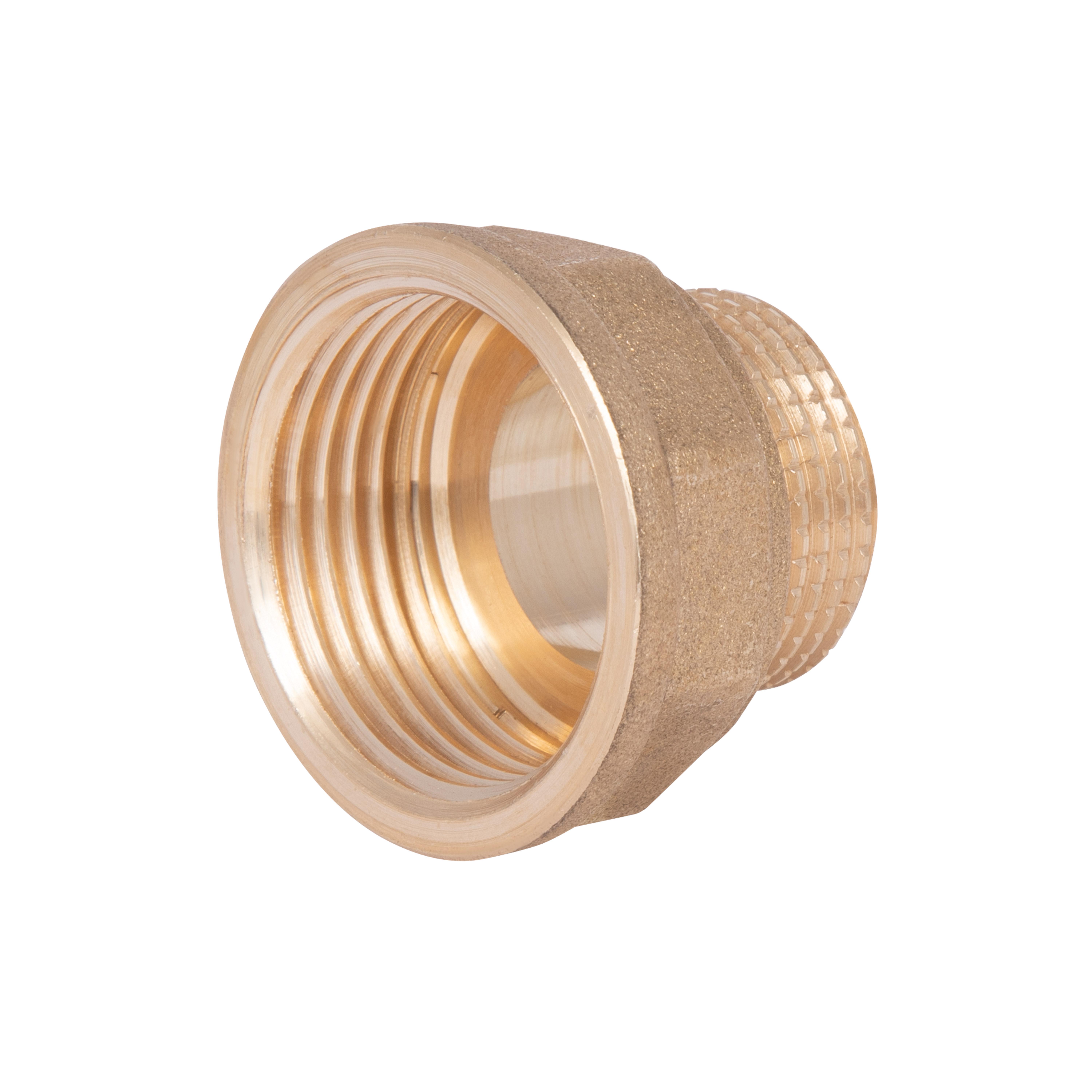 Переходник латунный Thermo Alliance Standart 1" В х 3/4"С Желтый (SD4092520) Переходник латунный Thermo Alliance Standart 1" В х 3/4"С Желтый (SD4092520)