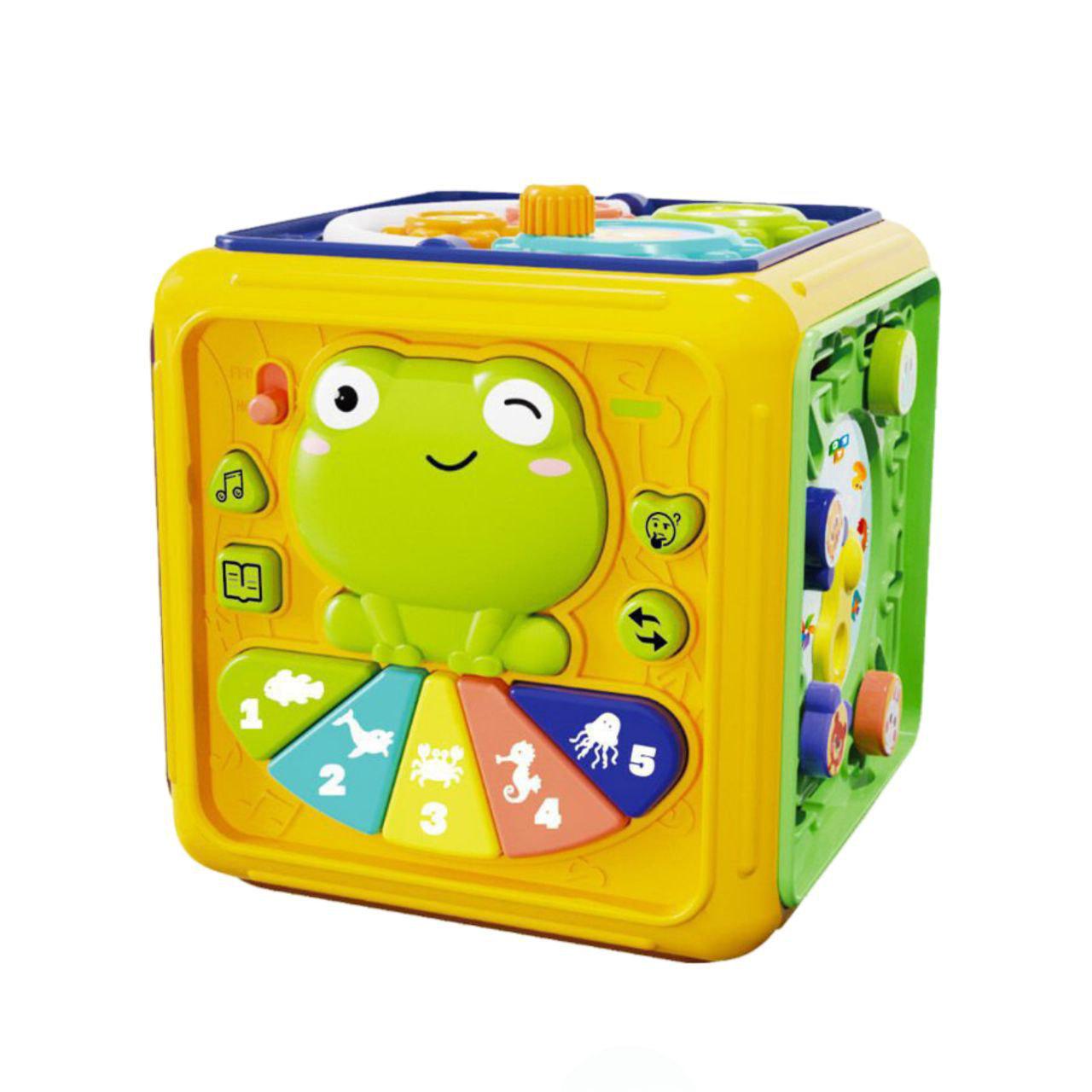 Игровой куб 6 увлекательных игр Желтый (92180)