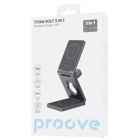 Зарядное устройство Proove Titan Volt 3in1 Gray (WSTV15000003) - фото 9