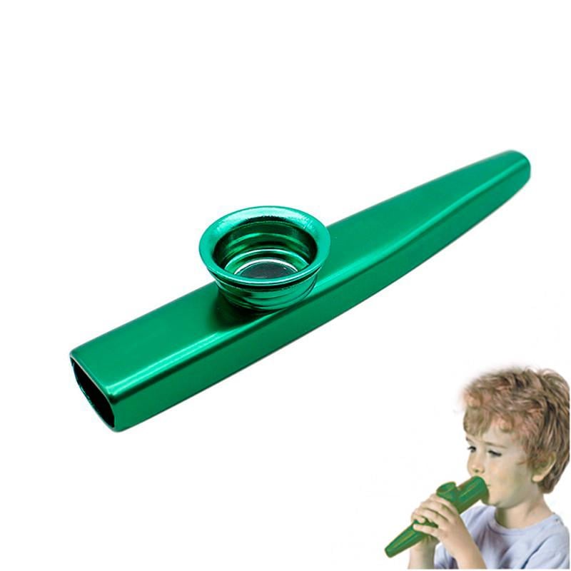 Музыкальный инструмент Kazoo для тренировки мышц рта Green - фото 2