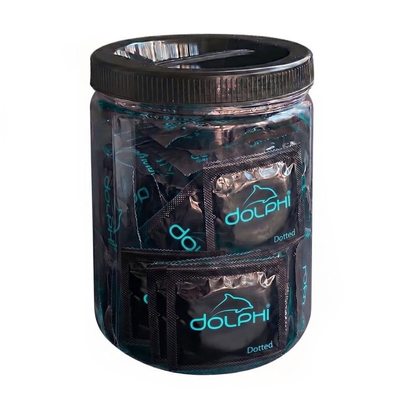 Презервативы Dolphi Dotted с точками 66 шт. (000007133)