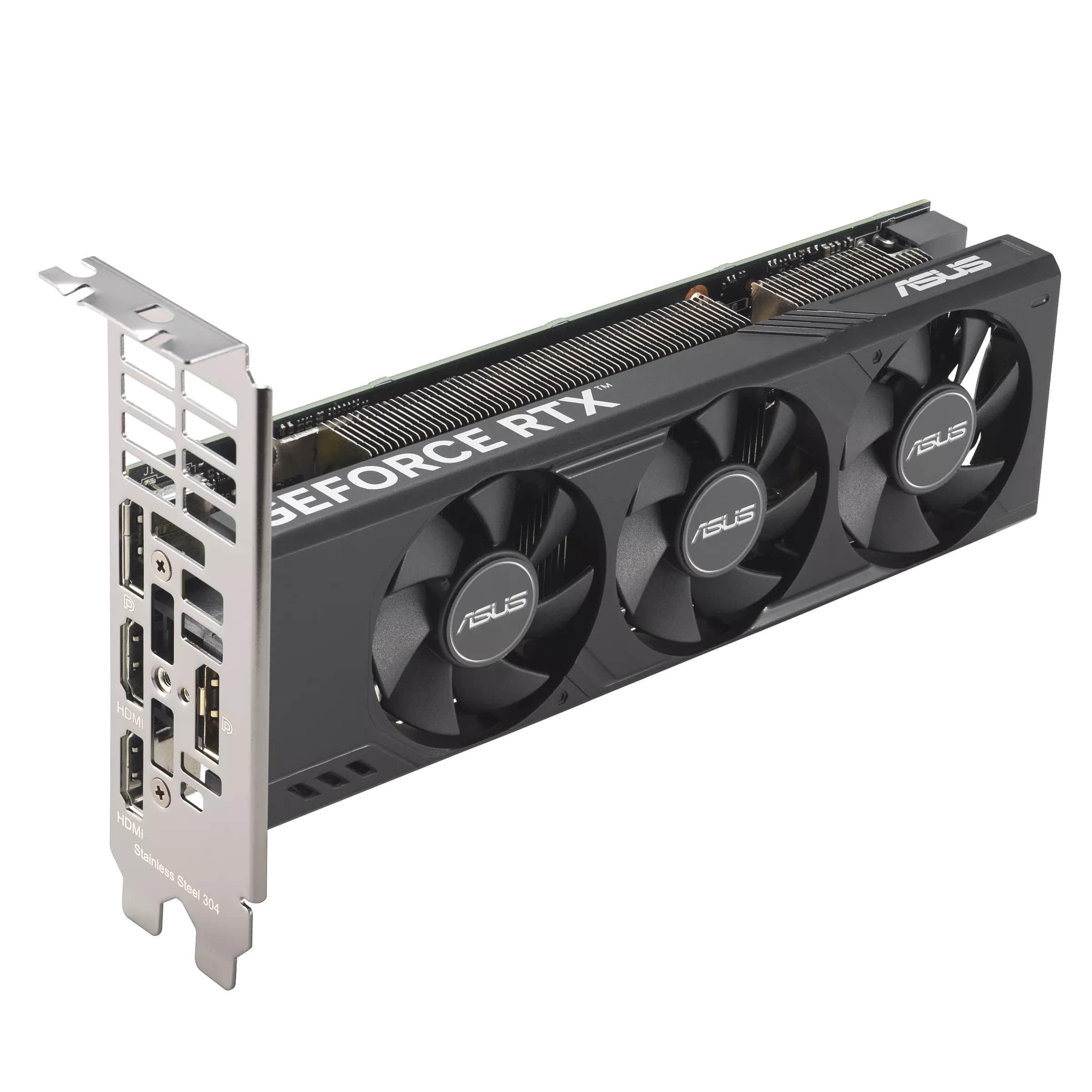 Відеокарта Asus GeForce RTX 4060 8GB GDDR6 OC low profile RTX4060-O8G-LP-BRK (ERC-90YV0JL0-M0NA00) - фото 4