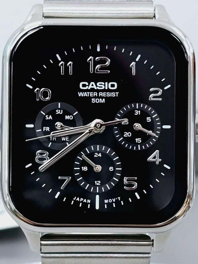 Наручний годинник чоловічий Casio MTP-M306M-1A Timeless Collection з сталевим корпусом Чорний (2903011479) Наручний годинник чоловічий Casio MTP-M306M-1A Timeless Collection з сталевим корпусом Чорний (2903011479)