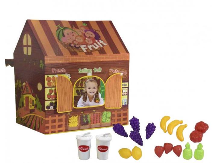 Детская палатка игровая ToyCloud 1268 Фруктовый магазин (7226475)
