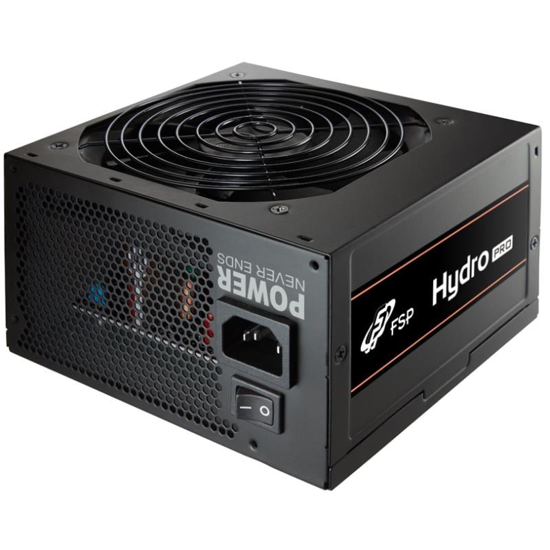 Блок питания для компьютера FSP HYDRO K PRO HP2-500 500W 80+ Bronze 120 мм HYB fan Retail Box (HP2-500)