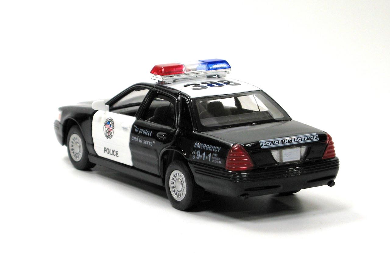 Машина металлическая KT5327P Ford Crown Victoria Interceptor - фото 4